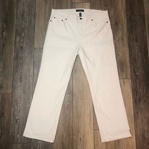 LRL Lauren Jeans Co Women’s White Jeans Size 16